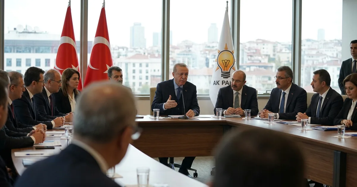 Erdoğan bugün AK Parti MYK toplantısına başkanlık ediyor