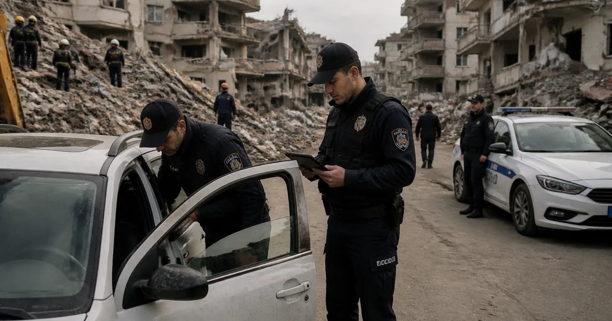 İzmir'de 'İz İnceleme Garajı' sahte araçların peşinde