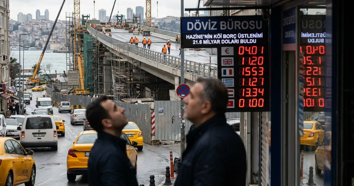 Hazine'nin KÖİ Borç Üstlenimi 21.6 Milyar Doları Buldu