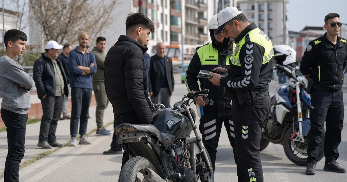 Hatay'da Motosikletli Akrobat'a Ceza Yağdı: Ehliyet de Gitti