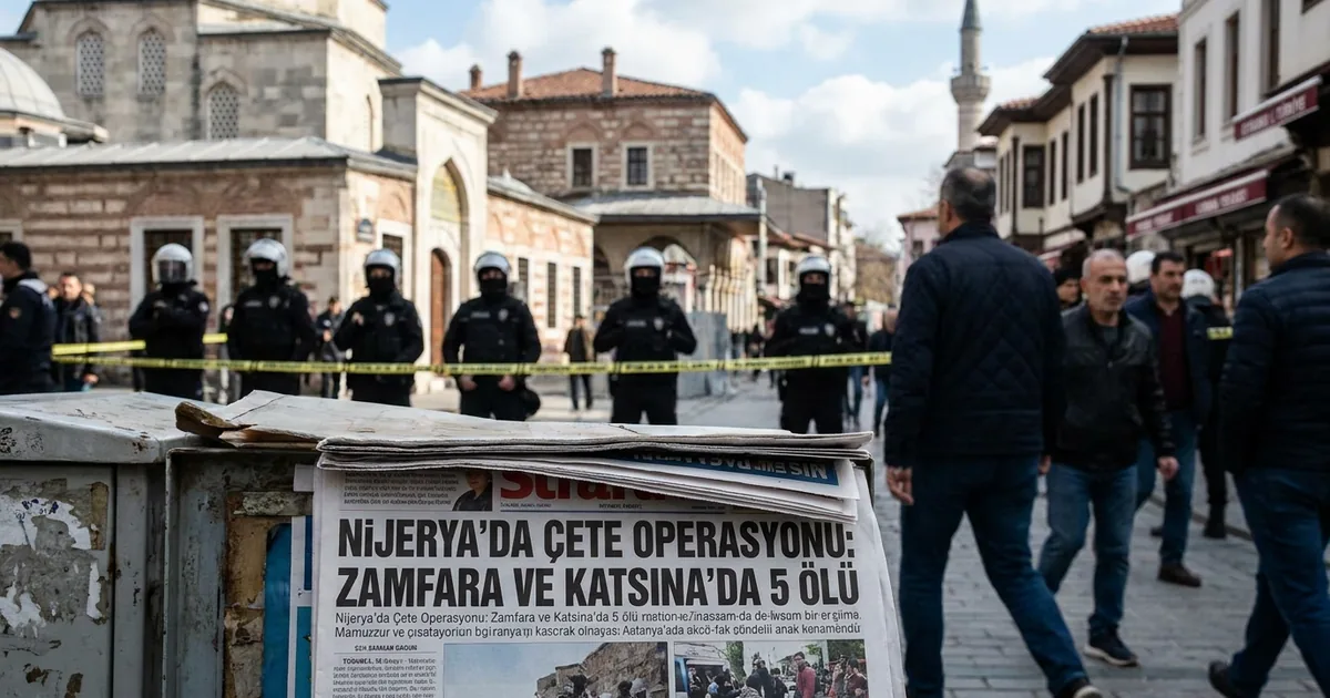 Nijerya'da Çete Operasyonu: Zamfara ve Katsina'da 5 Ölü
