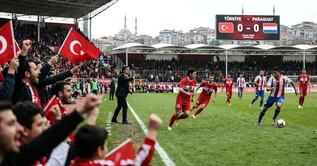 Montella'nın 11'i Belli Oldu: Paraguay Maçı TSİ 06.00'da - Son Bir Dakika