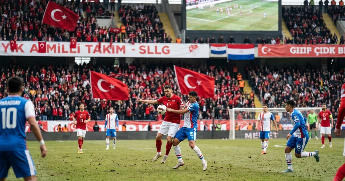 San Francisco'da A Milli Takım, Paraguay ile Maça Çıktı