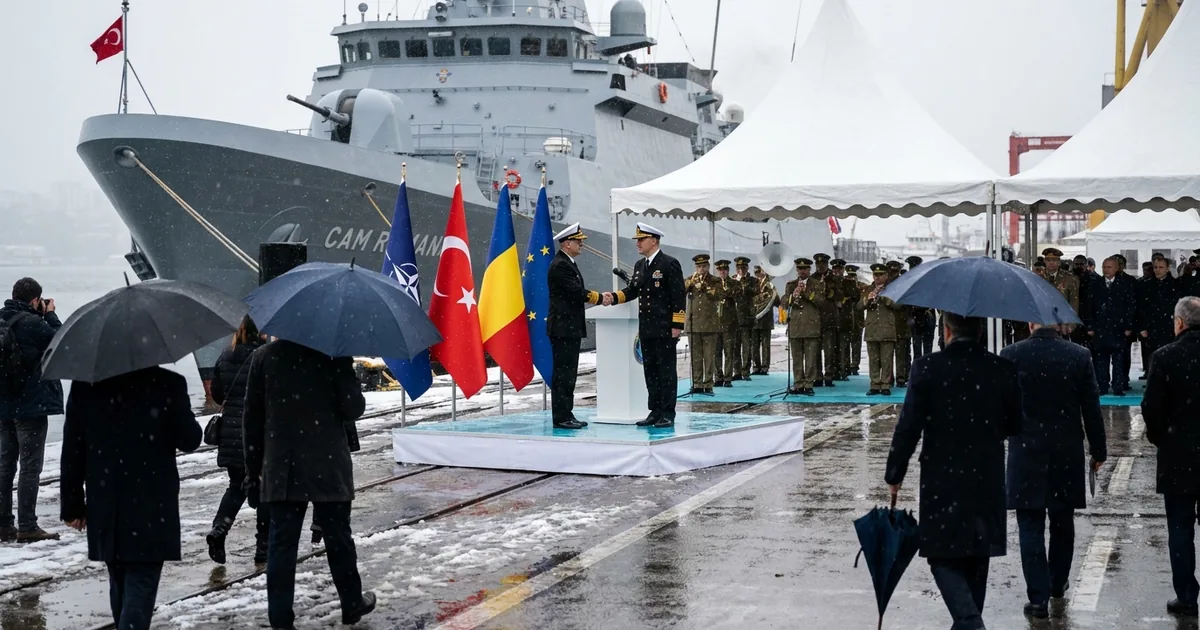 Türkiye, AB Üyesi Romanya'ya Savaş Gemisi İhraç Etti