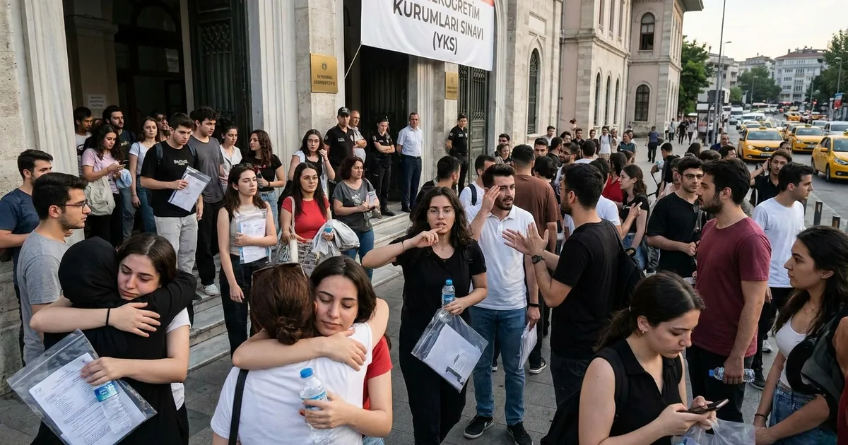 İstanbul'da YKS TYT Maratonu Bitti: Türkçe Soruları Zorladı - Son Bir Dakika