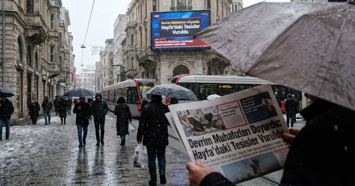 Devrim Muhafızları Duyurdu: Hayfa'daki Tesisler Vuruldu - Son Bir Dakika