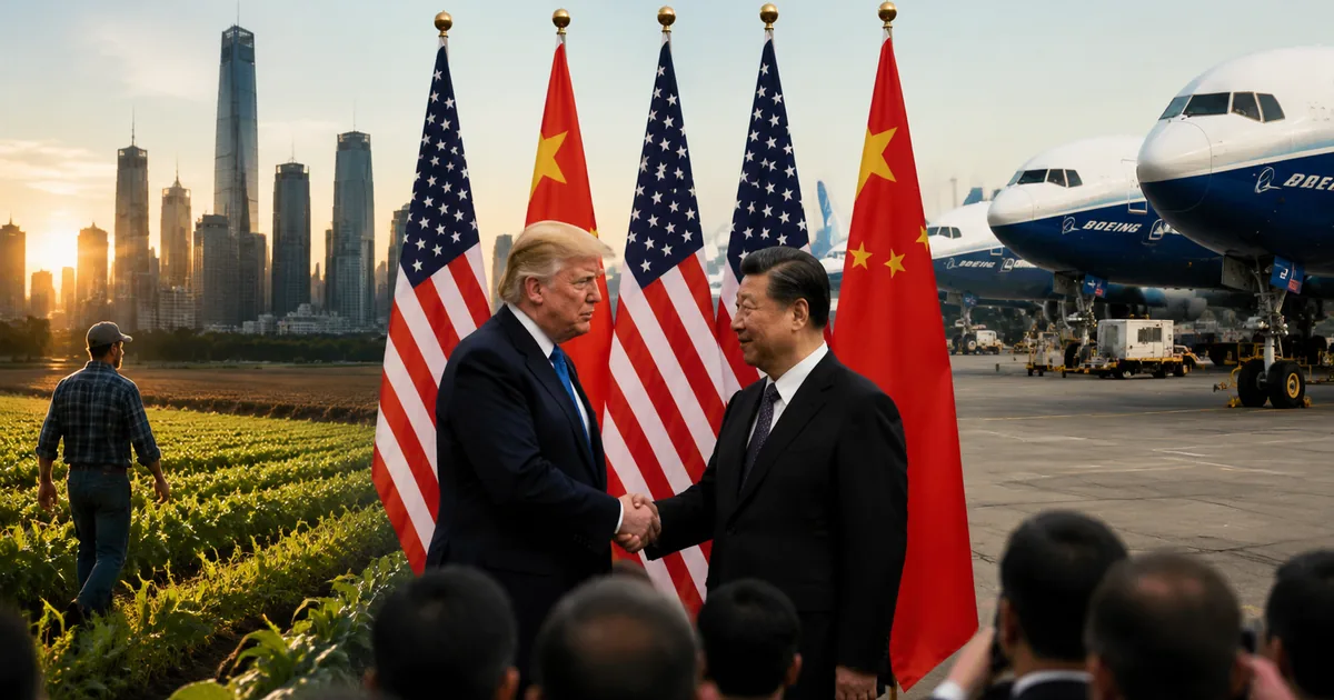 Trump'ın Çin Ziyareti: 200 Boeing Uçağı Alımı Onaylandı