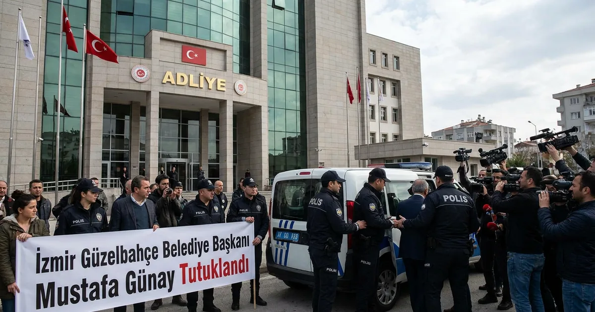 İzmir Güzelbahçe Belediye Başkanı Mustafa Günay Tutuklandı