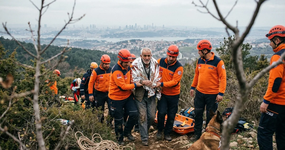 6 gün süren arama çalışmaları bitti: Kayıp vatandaş sağ