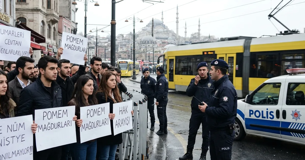 Polis adayları hak arıyor: 45 saniyelordu mülakat şoku