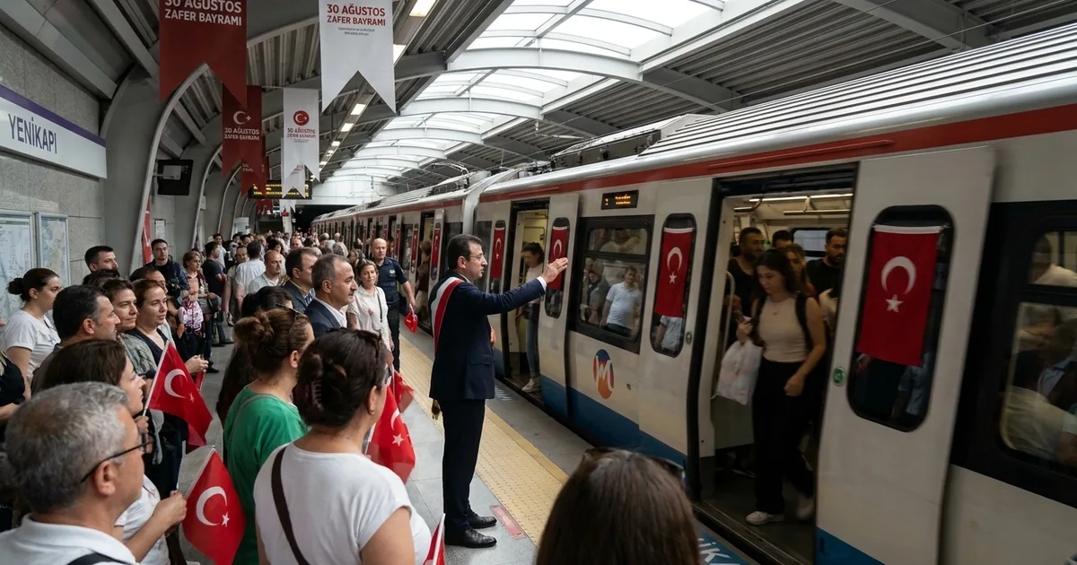 Resmi Gazete yayımlandı: Zafer Bayramı'nda metro bedava
