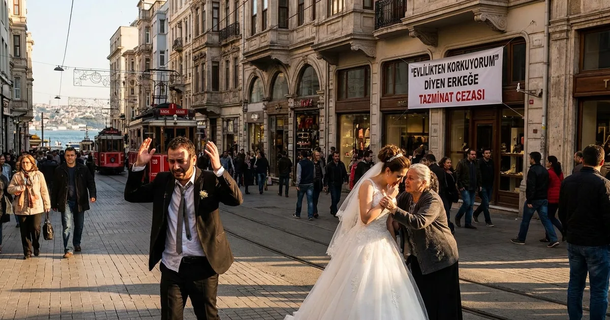"Evlilikten korkuyorum" diyen erkeğe tazminat cezası