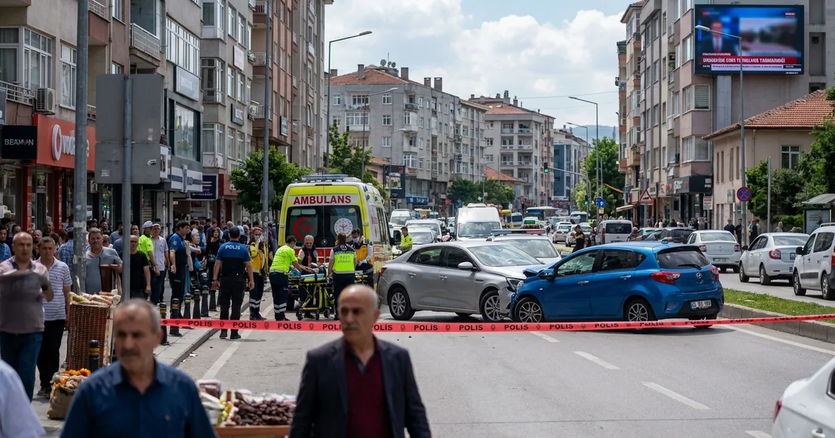 Bursa Osmaniye Mahallesi'nde trafik kazası: 7 yaralı