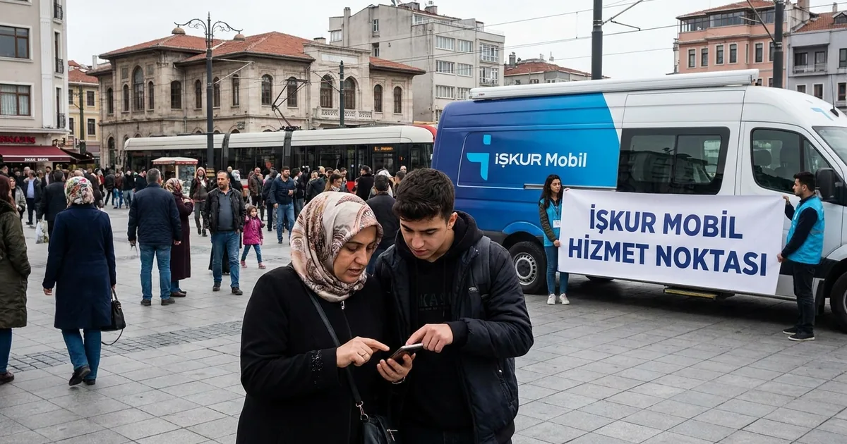 İstanbul'da İŞKUR Mobil ile 1.5 Milyon İş Başvurusu Yapıldı