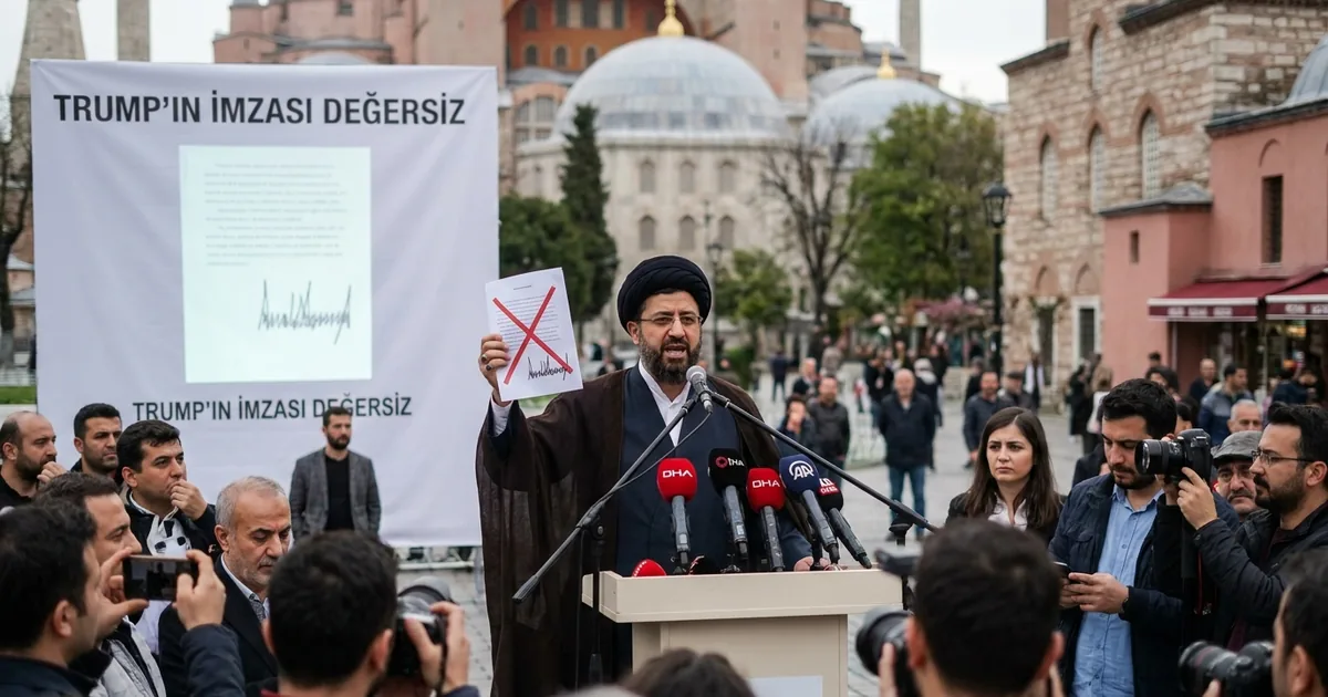Hamaney, Trump'ın imzasının değersiz olduğunu duyurdu