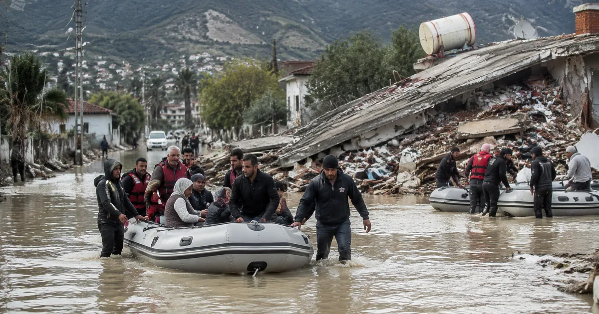 Hatay'da sağanak felaketi: Köprü çöktü, ev çöktü, 1 ölü