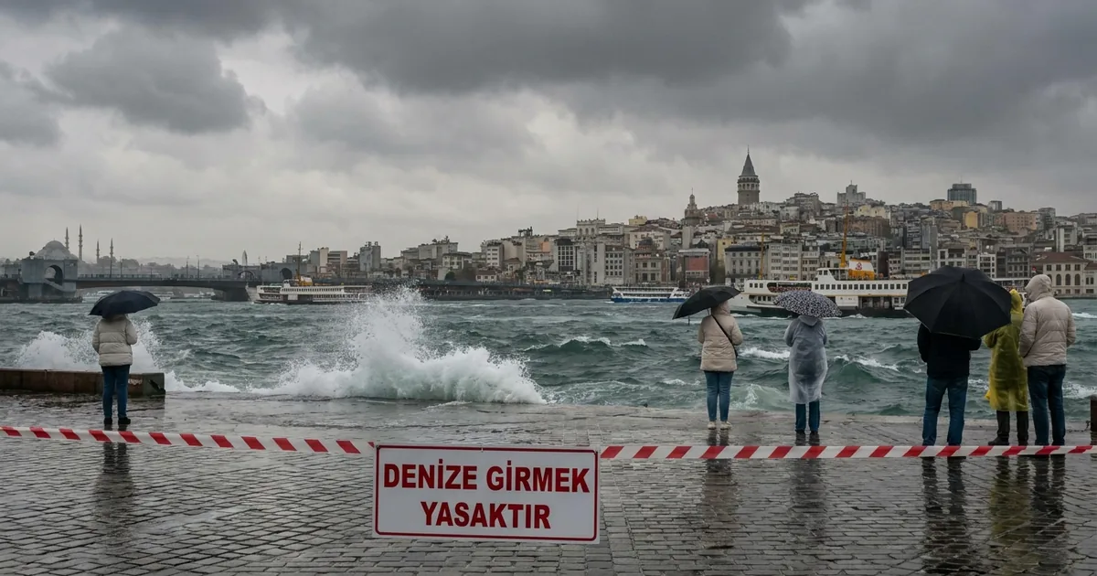 İstanbul'da sıcaklık düşüşü ve şiddetli yağış bekleniyor - Son Bir Dakika