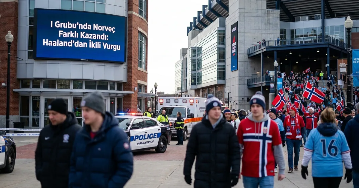 I Grubu'nda Norveç Farklı Kazandı: Haaland'dan İkili Vurgu - Son Bir Dakika