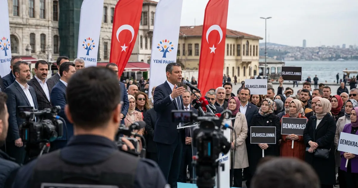 Özgür Özel silahsızlanma ve demokratikleşme vurgusu yaptı - Son Bir Dakika