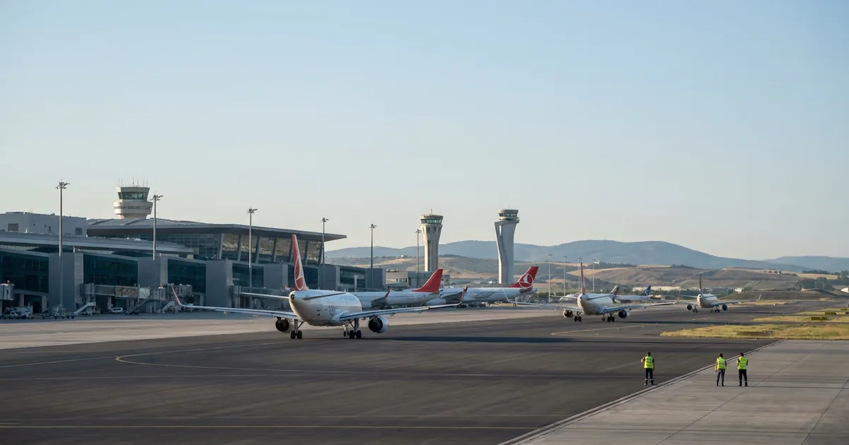 İstanbul Havalimanı yeni pistiyle 897 ton emisyon azalttı - Son Bir Dakika