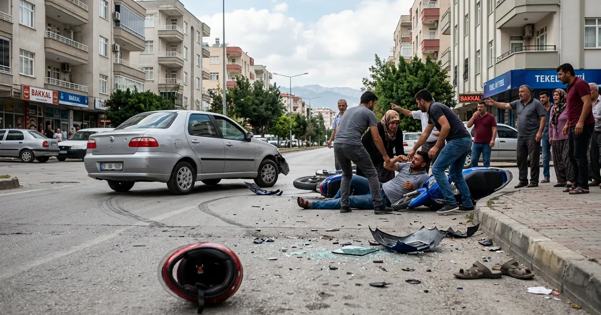 Mersin Toroslar'da dehşet: Sürücü yaralıları ezerek kaçtı - Son Bir Dakika