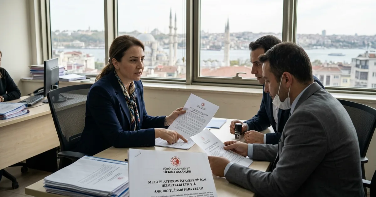 Ticaret Bakanlığı’ndan META’ya İstanbul merkezli 5 milyon TL