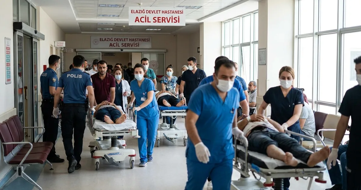 Elazığ’da husumetli eve silahlı baskın: 4 kişi hastanede
