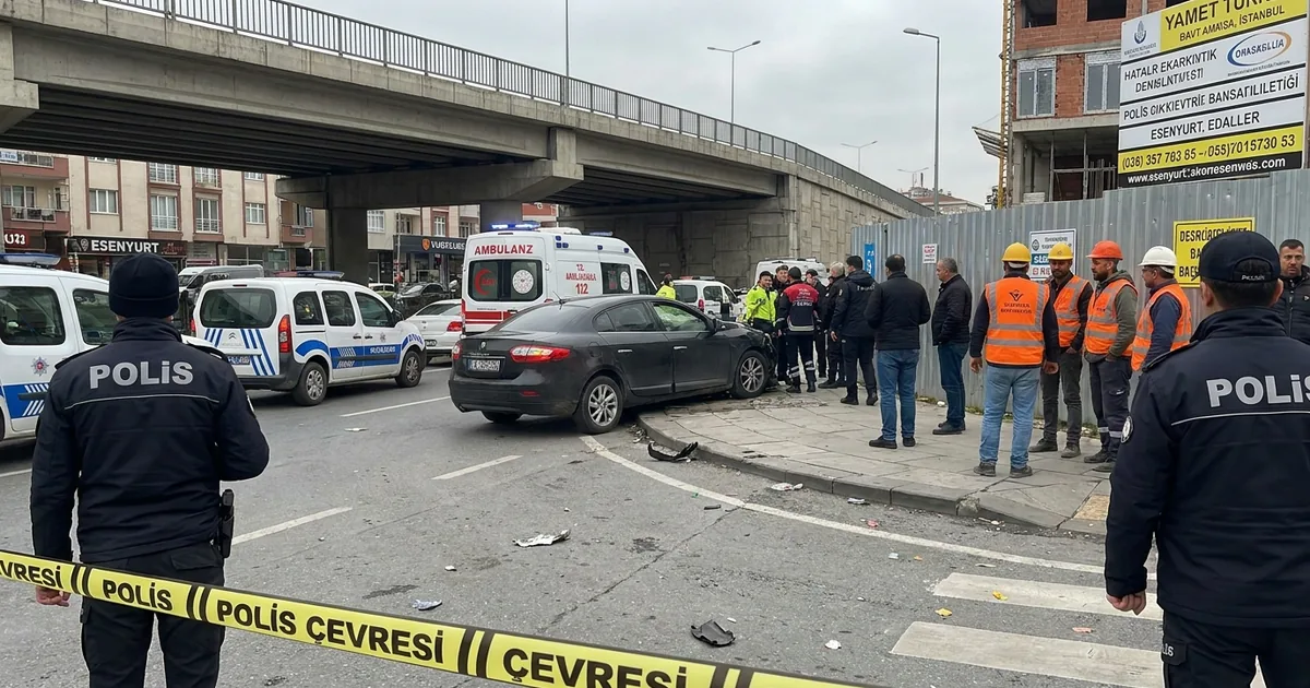 Esenyurt Ardıçlı Mahallesi'nde feci kaza: 1 kişi öldü