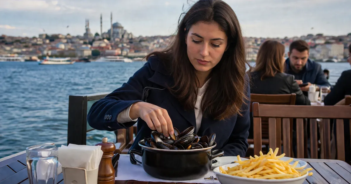 Avrupa'nın En Sosyal Yemeği İstanbul'da: Moules-Frites