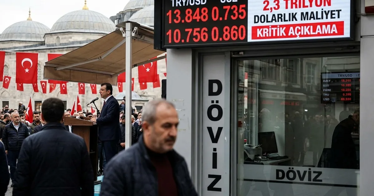 2,3 trilyon dolarlık maliyet: Yılmaz'dan kritik açıklama - Son Bir Dakika