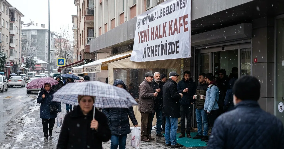 Emekli ve öğrencilere müjde: Yeni Halk Kafe hizmette - Son Bir Dakika