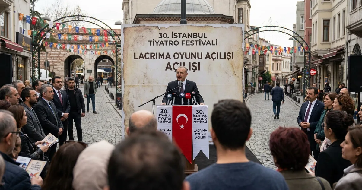 Lacrima oyunu 30. İstanbul Tiyatro Festivali'ni açıyor