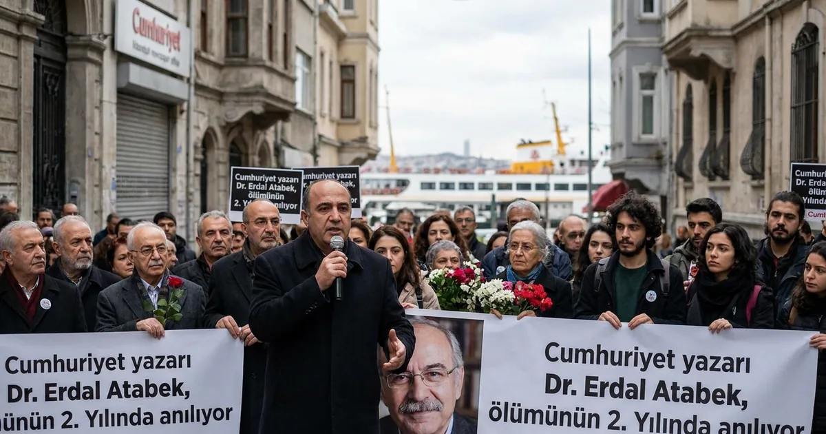 Cumhuriyet yazarı Dr. Erdal Atabek, ölümünün 2. Yılında anılıyor