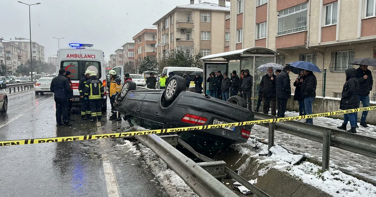 Ümraniye'de feci kaza: Sürücü Mehmet A. yaşamını yitirdi