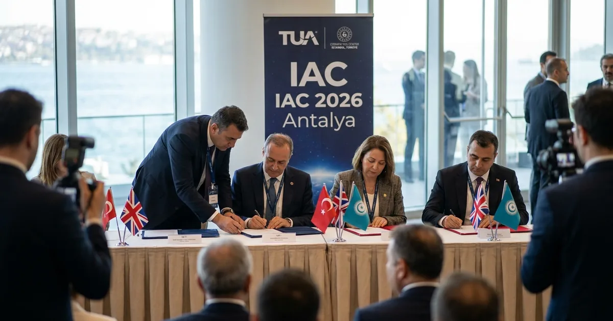 Türkiye Uzay Ajansı'ndan iki önemli uluslararası anlaşma - Son Bir Dakika