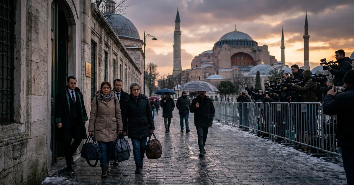 Ayasofya olayında 2 Yunan turist 2 ay sonra tahliye edildi
