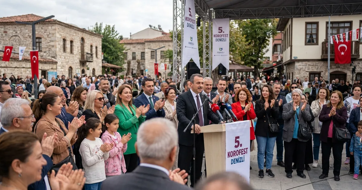 5. Korofest Denizli: 2 bin izleyici coşkuyla alkışladı - Son Bir Dakika