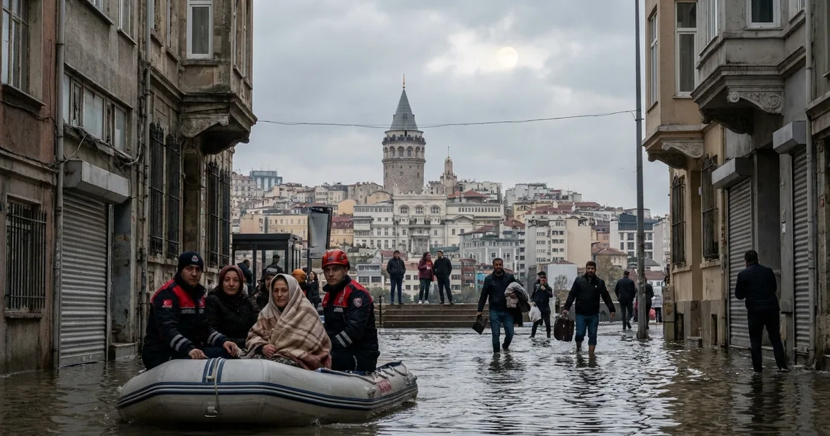 Mavi Ay İstanbul semalarında: Galata Kulesi ile eşsiz manzara