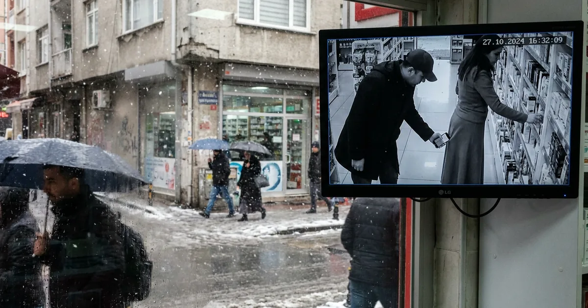 Güvenlik kamerasına yansıyan skandal: Adli kontrol kararı