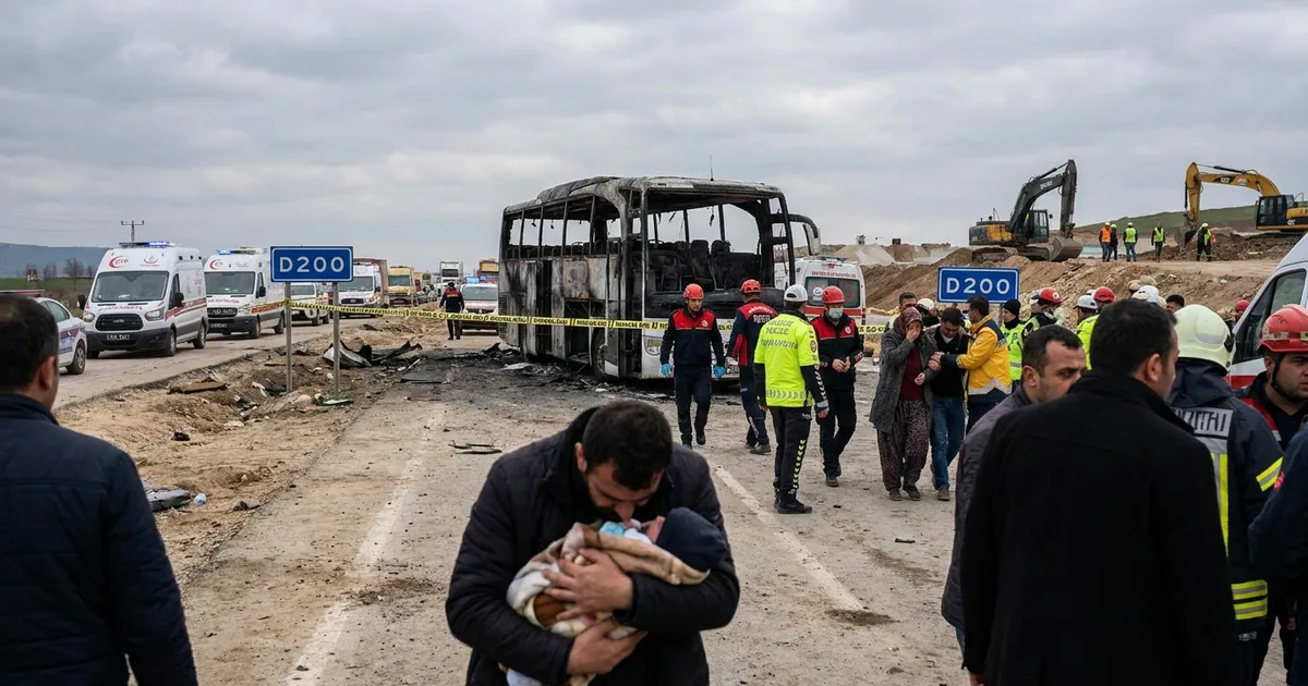 Sarayköy'de Otobüs Kazası: İstanbul Otogarı'ndan Kalkmıştı!