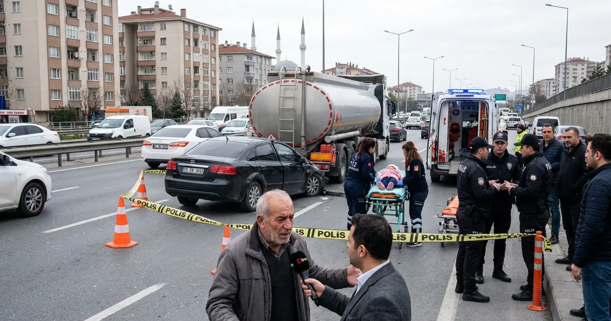 Adana TAG Otoyolu'nda Feci Kaza: Baba Hayatını Kaybetti - Son Bir Dakika