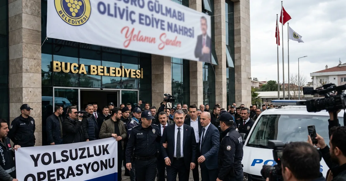 Buca Belediyesi'nde Yolsuzluk Operasyonu: Başkan Duman Gözaltında
