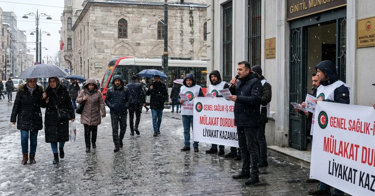 İstanbul'da Sosyal Hizmet Personeli Mülakatları Durduruldu