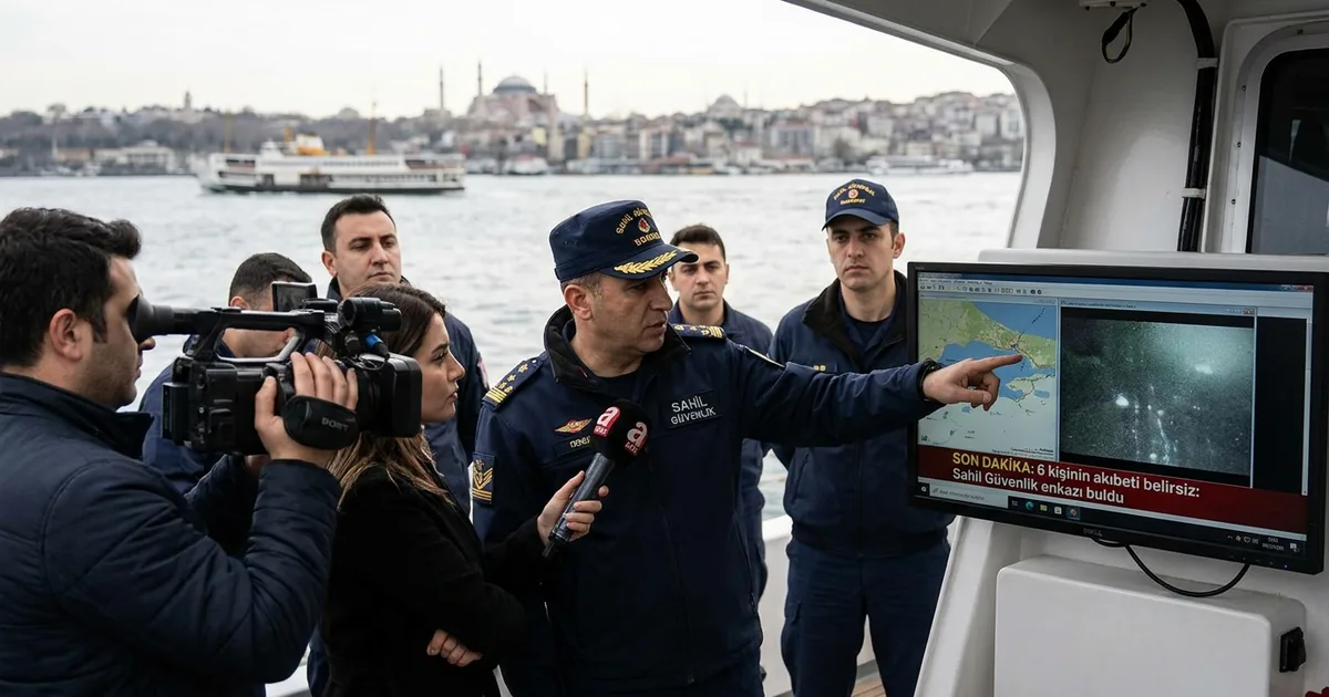 6 kişinin akıbeti belirsiz: Sahil Güvenlik enkazı buldu - Son Bir Dakika
