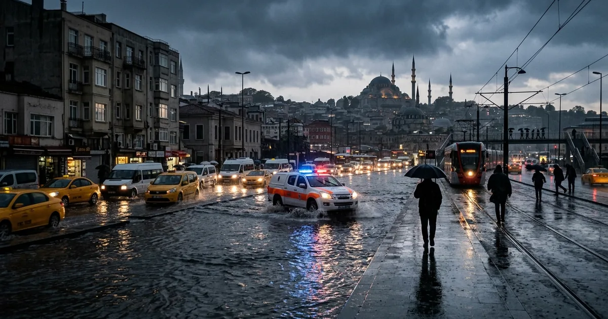 İstanbul'da sağanak felaketi: 2 bin 518 ihbar geldi - Son Bir Dakika