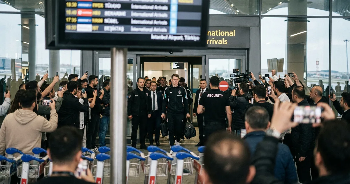 Beşiktaş'ın Yeni Transferi Alexander Nübel İstanbul'da! - Son Bir Dakika