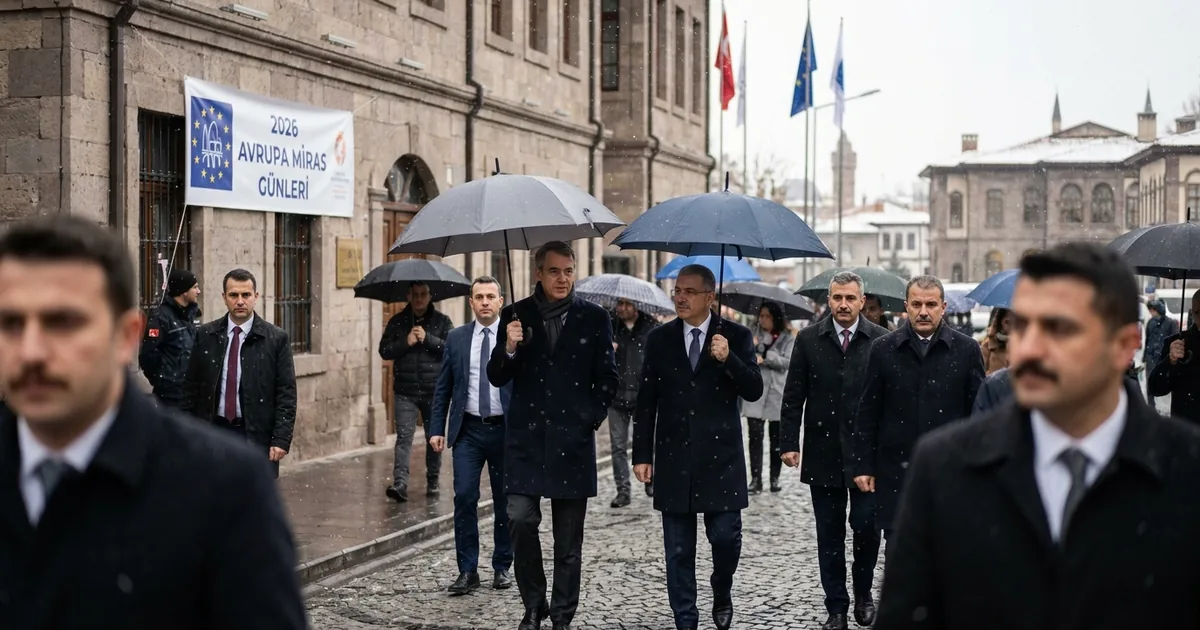 AB Delegasyonu Başkanı Ankara'da tarihi yapıları ziyaret etti - Son Bir Dakika
