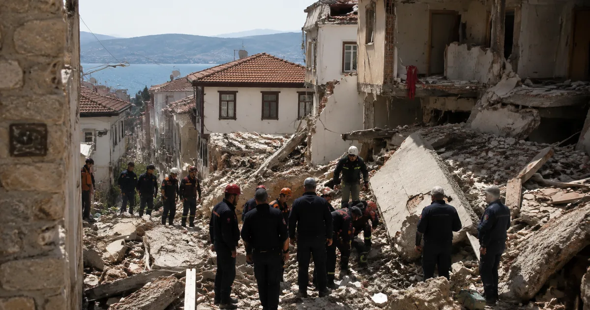 Son dakika: Muğla Datça'da orta şiddetli deprem