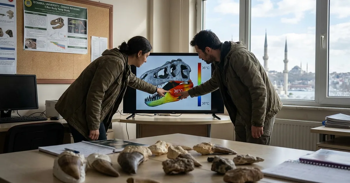 T-rex dişlerindeki atomlar büyük sırrı çözdü: 36 derece