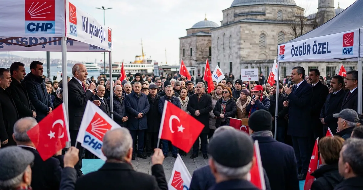 CHP'de Kılıçdaroğlu ve Özel'den Ayrı Bayramlaşma Programları
